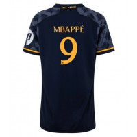 Real Madrid Kylian Mbappe #9 Vonkajší Ženy futbalový dres 2023-24 Krátky Rukáv